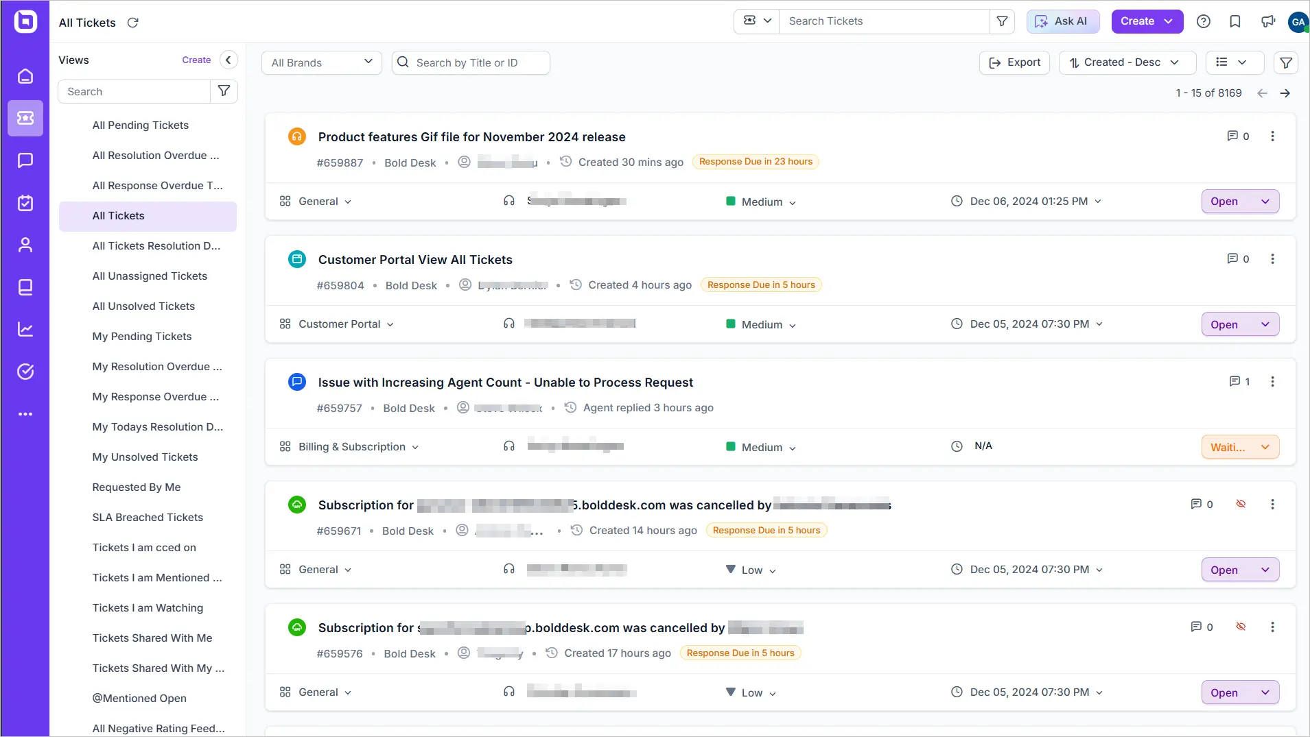 BoldDesk Customer Service Software