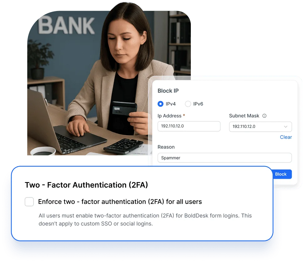 BoldDesk Security Features