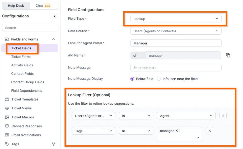 New Custom Field Type – "Lookup Field"