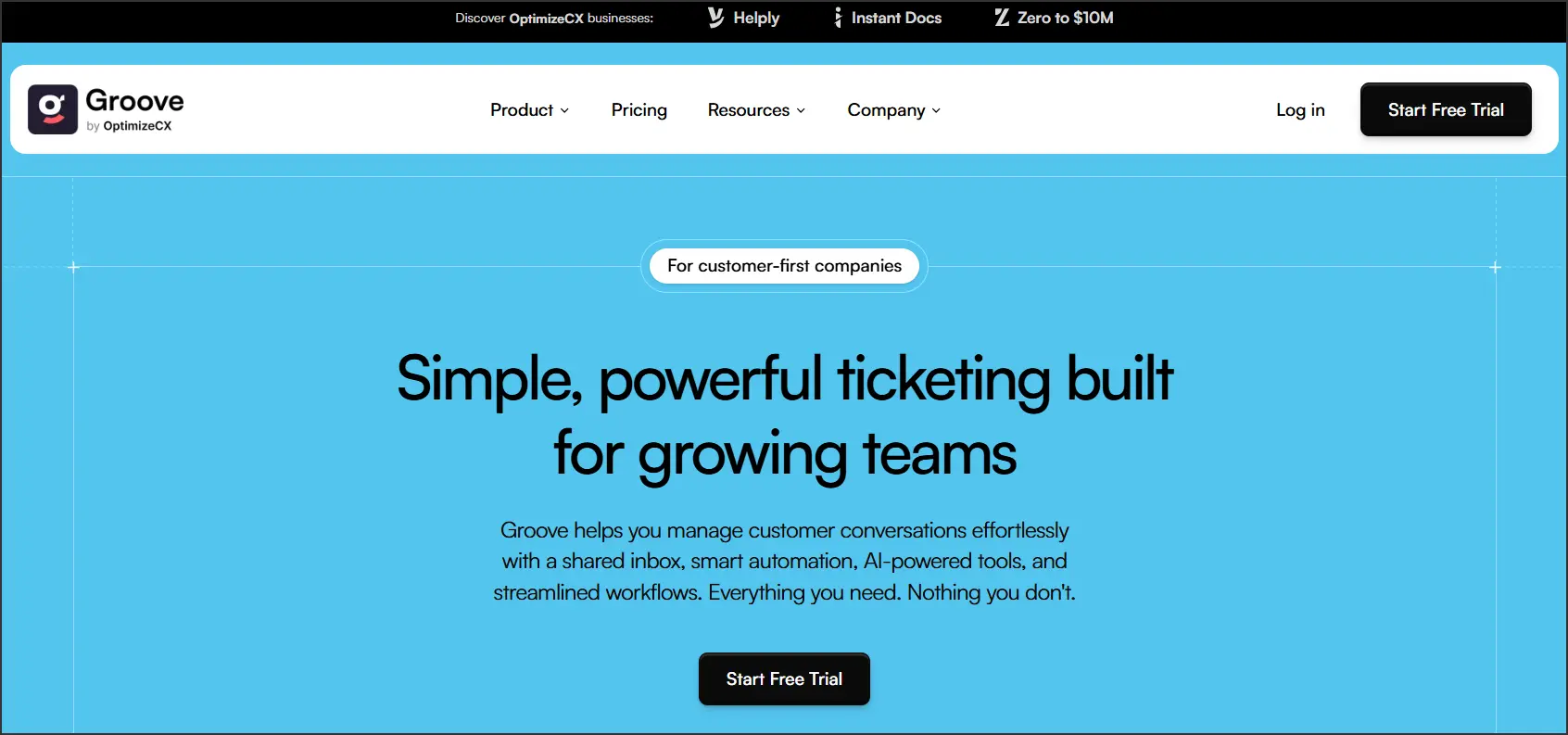 Groove Ticketing Software