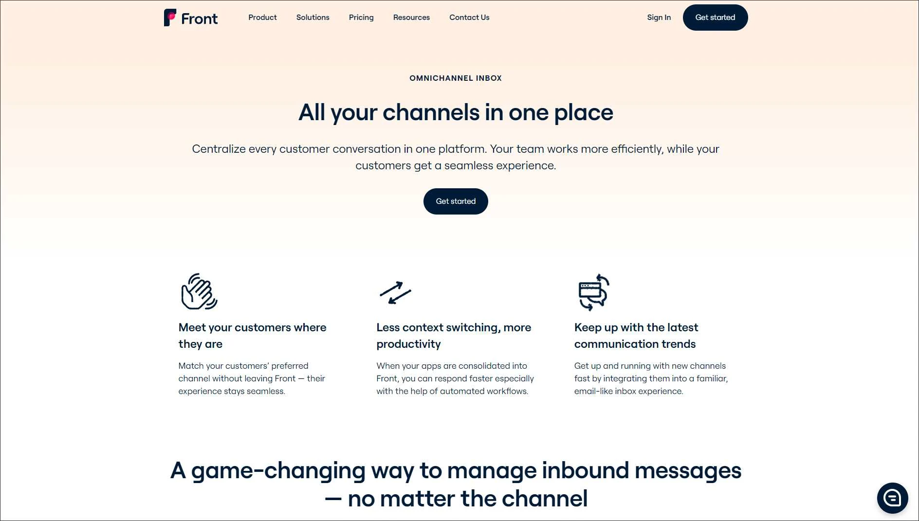 Front Shared Inbox Software