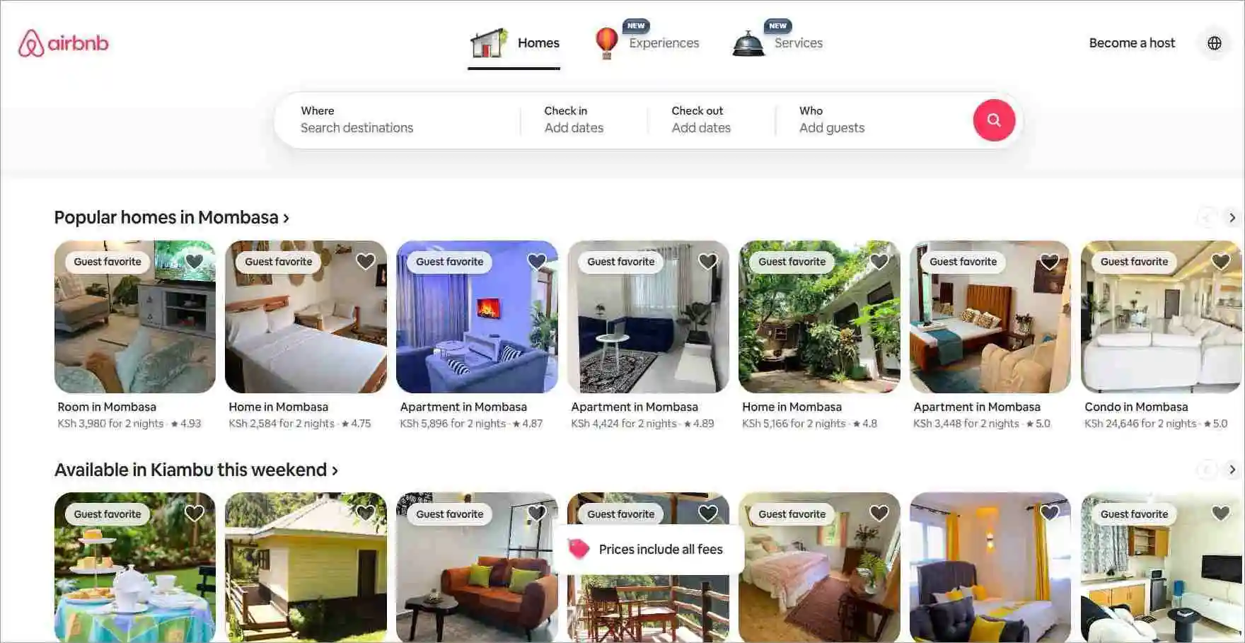 Cozy rental home featured on Airbnb homepage