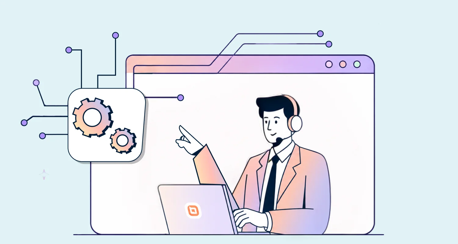 Customer service technology streamlining support workflows with AI automation and intelligent agent assistance