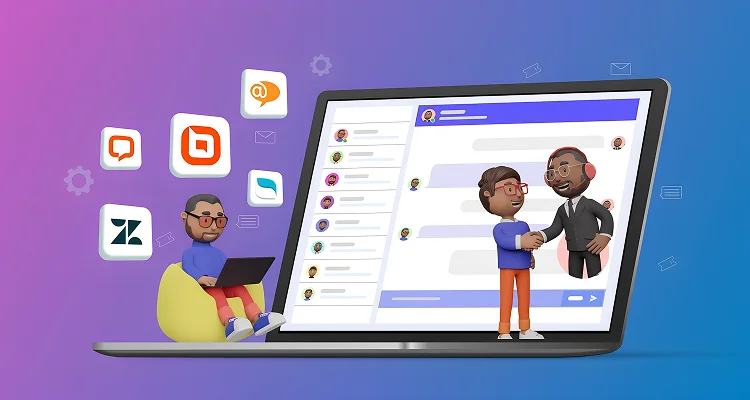 Best Live Chat Software dashboard showing real-time customer conversations and multi-channel support integrations
