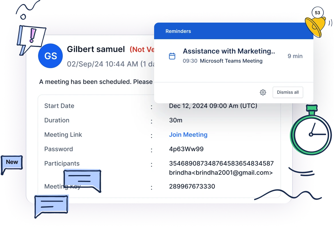 Sync BoldDesk tasks with Office 365 Calendar for seamless event management.