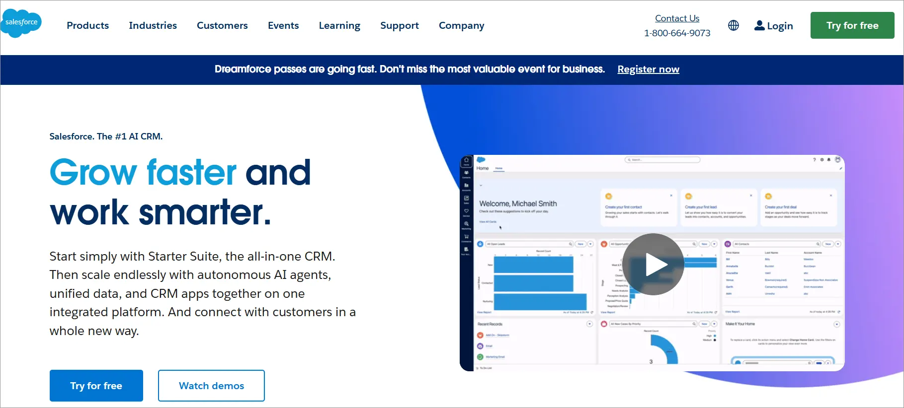 Start simply with Starter Suite, the all-in-one CRM.