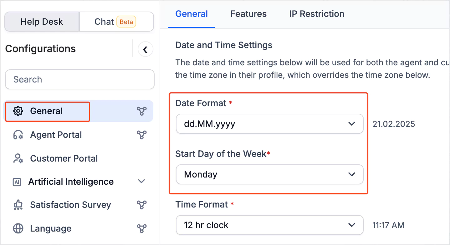 Improvements in settings
