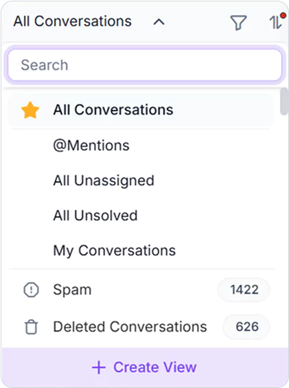 @Mention View Support in Live Chat