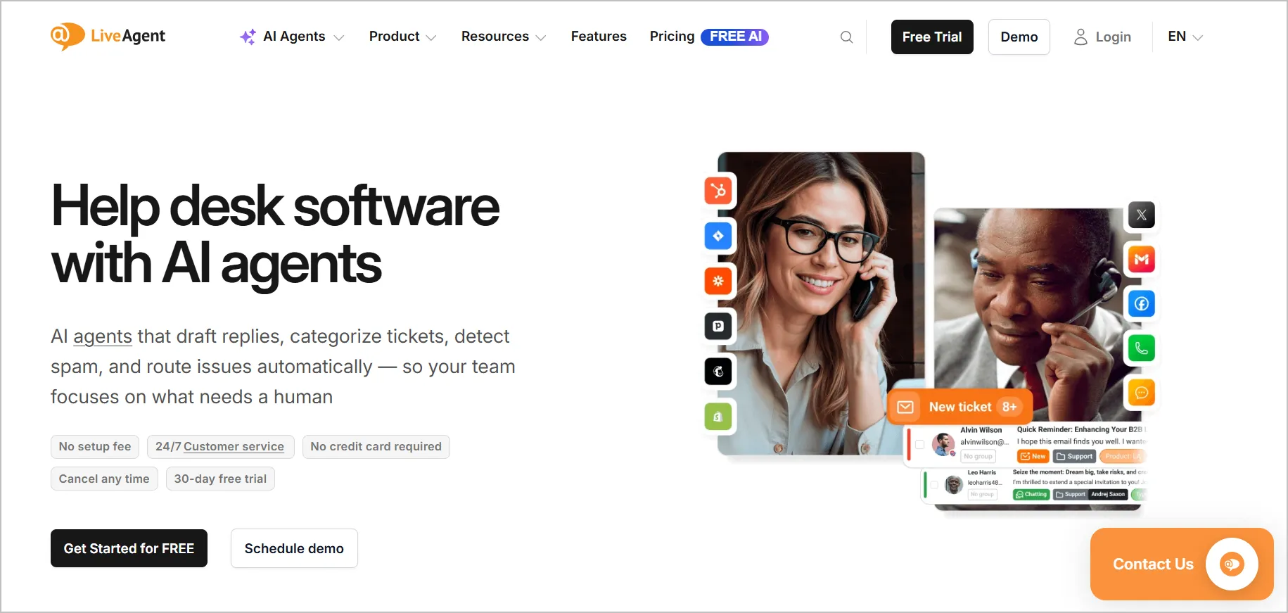 LiveAgent help desk software