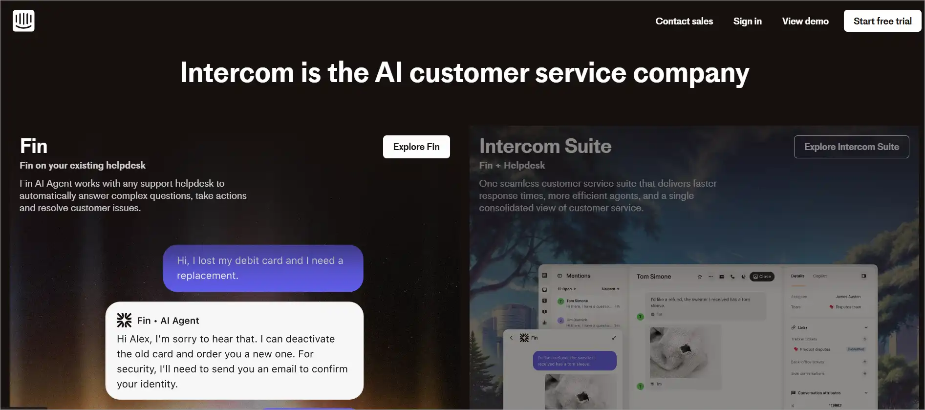 Intercom automated ticketing system