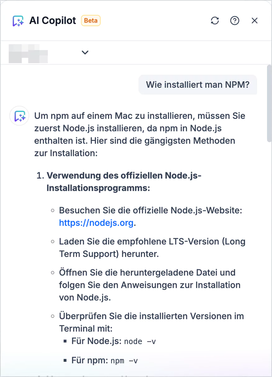 Multi-Language Support for AI Copilot/Agent