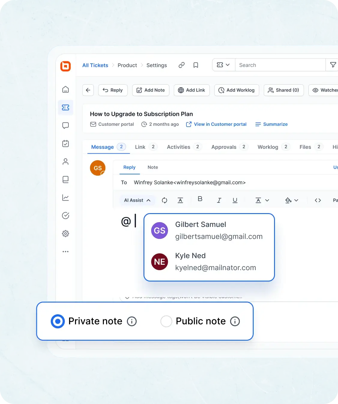 Faster replies, happier customers