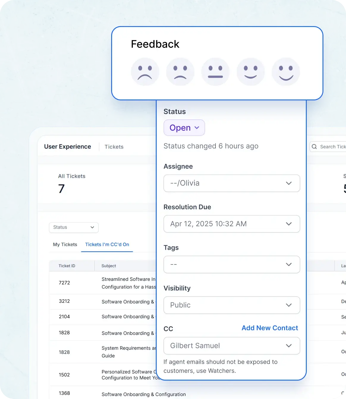 Faster replies, happier customers