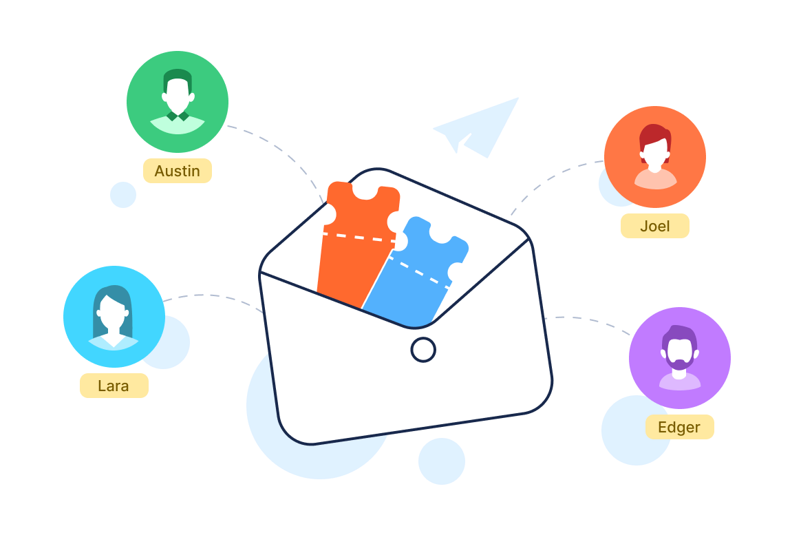 Learn how the shared inbox works to streamline your support process