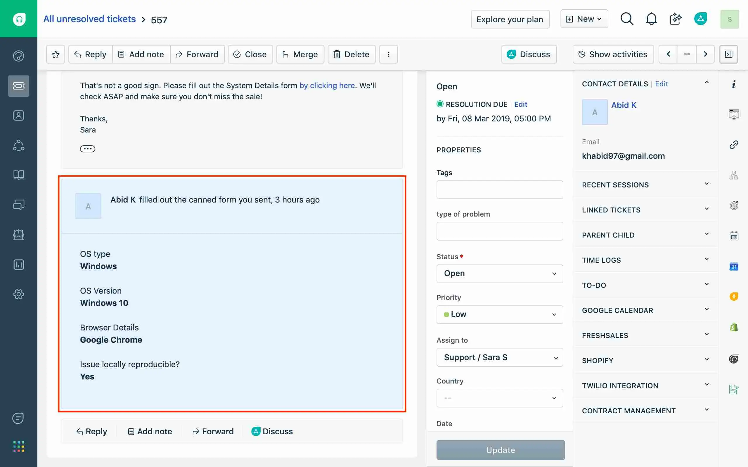 Freshdesk vs Zoho Desk