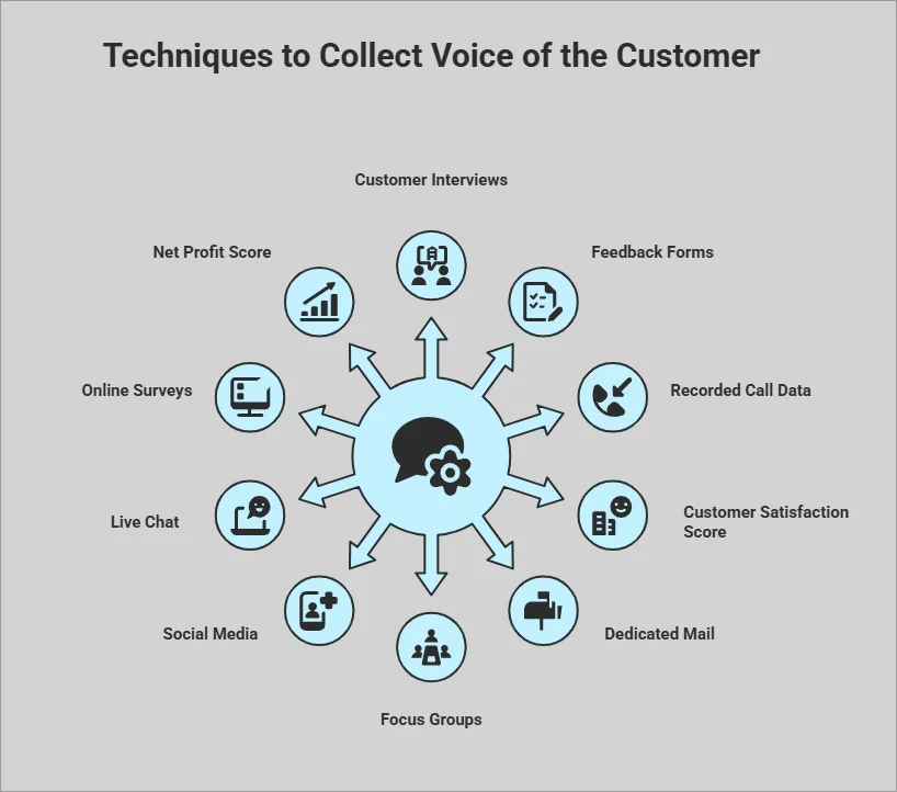 Voice of the customer techniques
