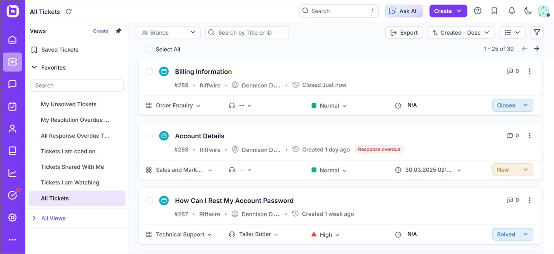 BoldDesk Ticketing System