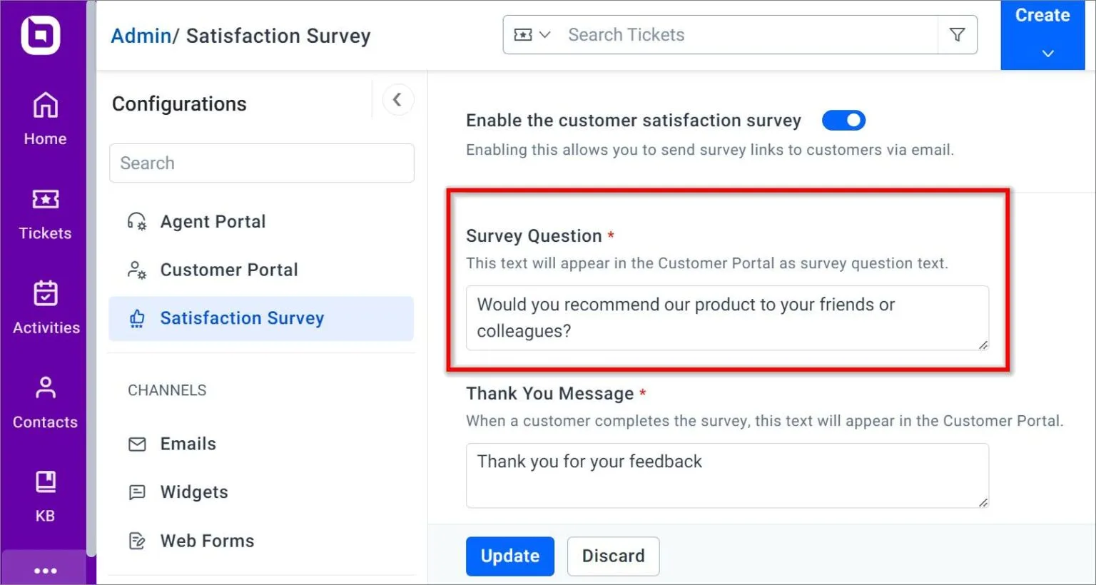 BoldDesk Recommendation Sample Question