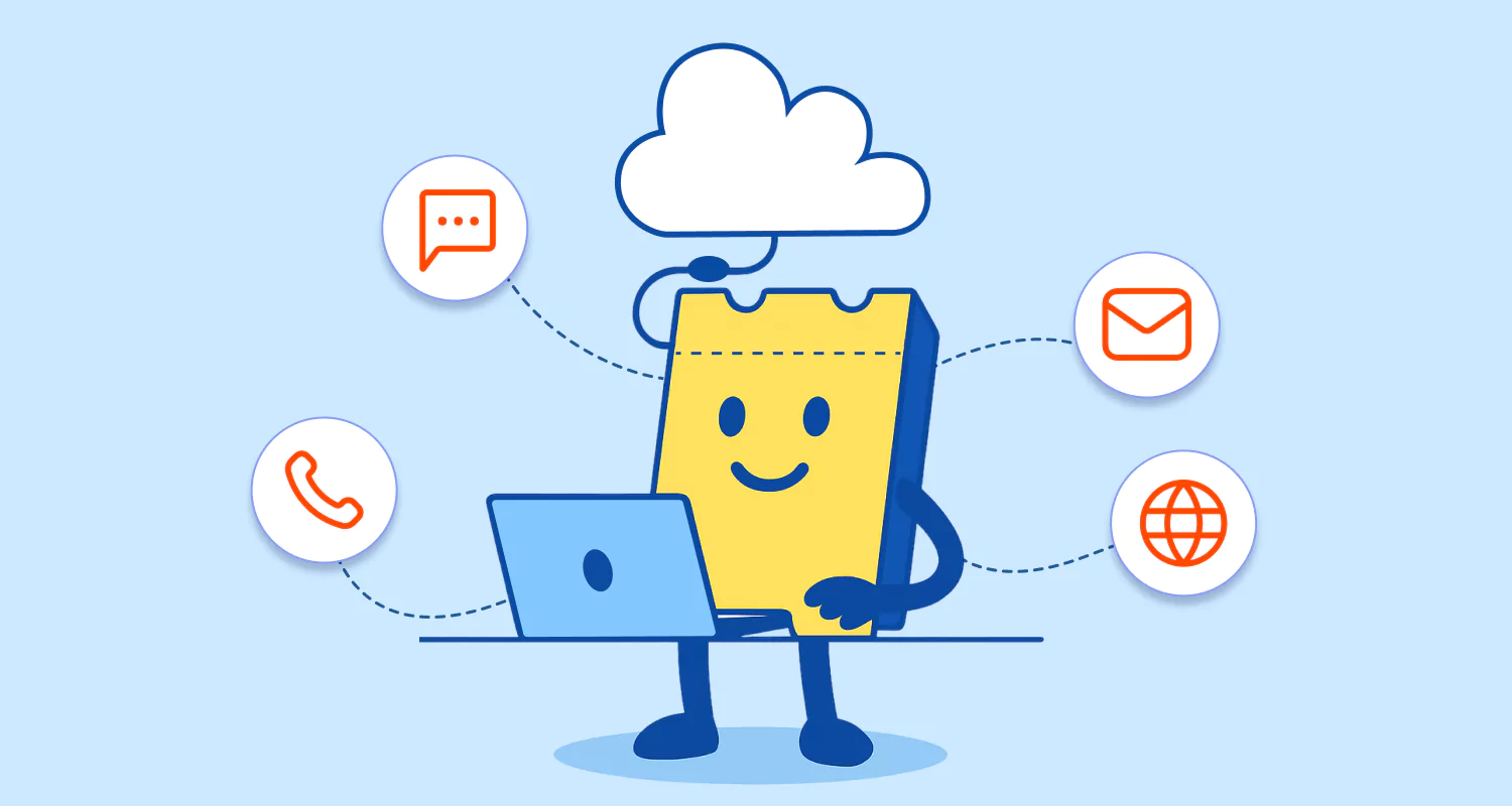 Cloud-based ticketing system banner image