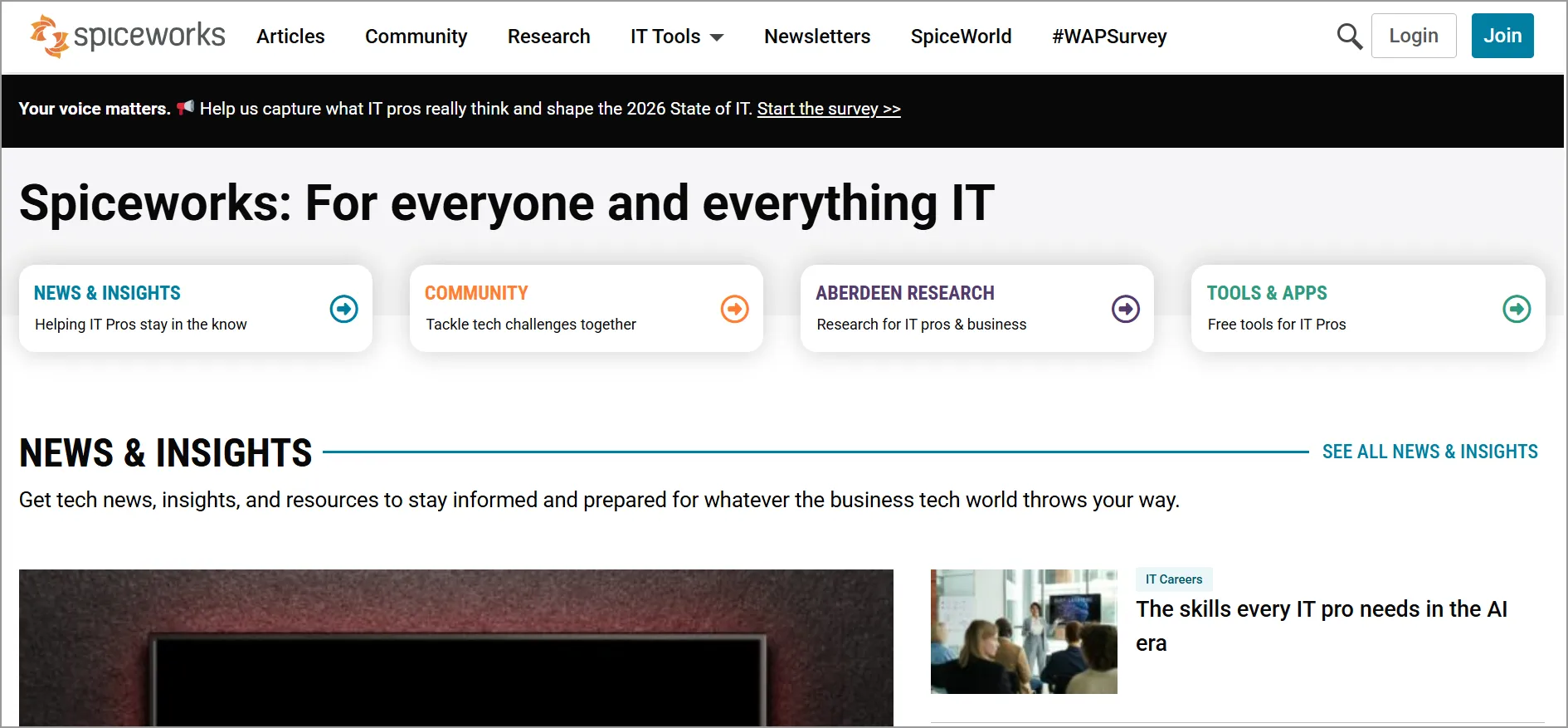 Spiceworks cloud-based help desk