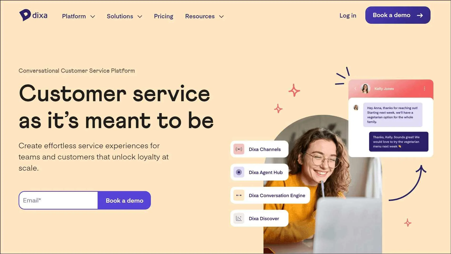 Dixa cloud-based helpdesk