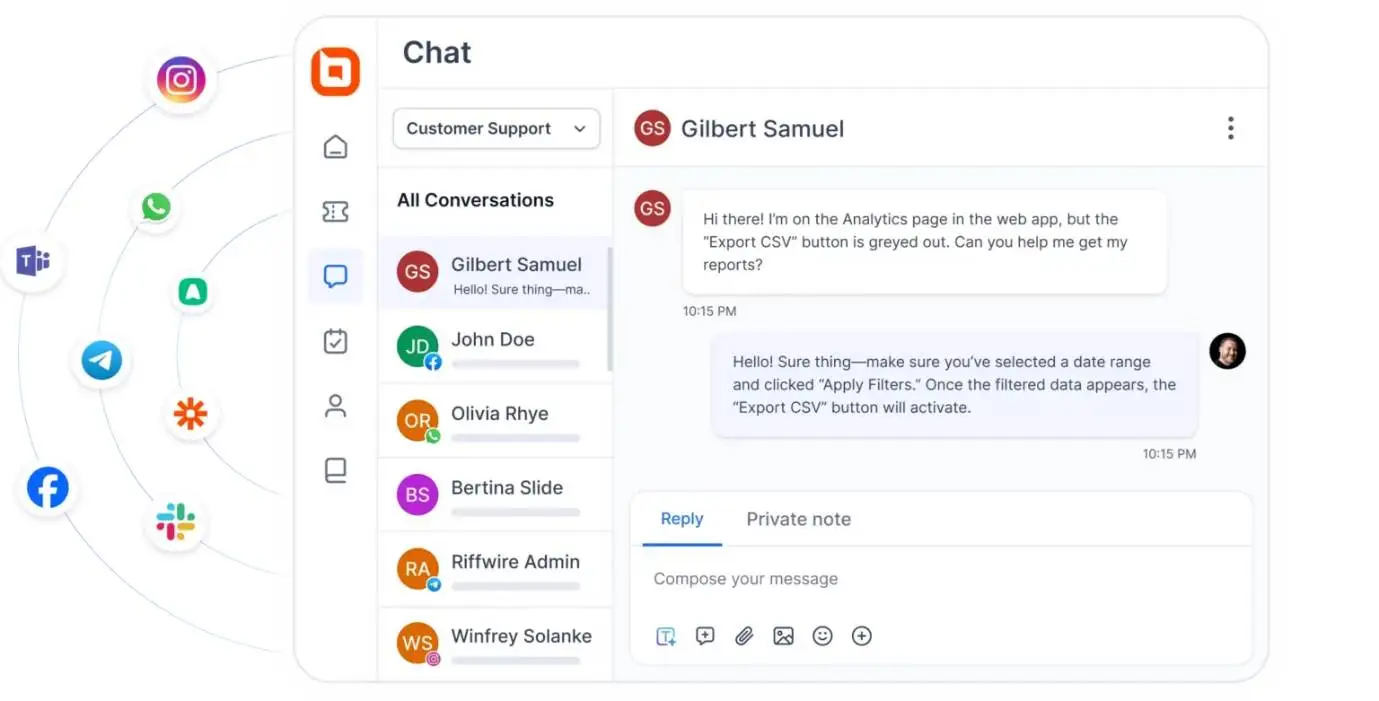 Omnichannel Customer Experience in BoldDesk