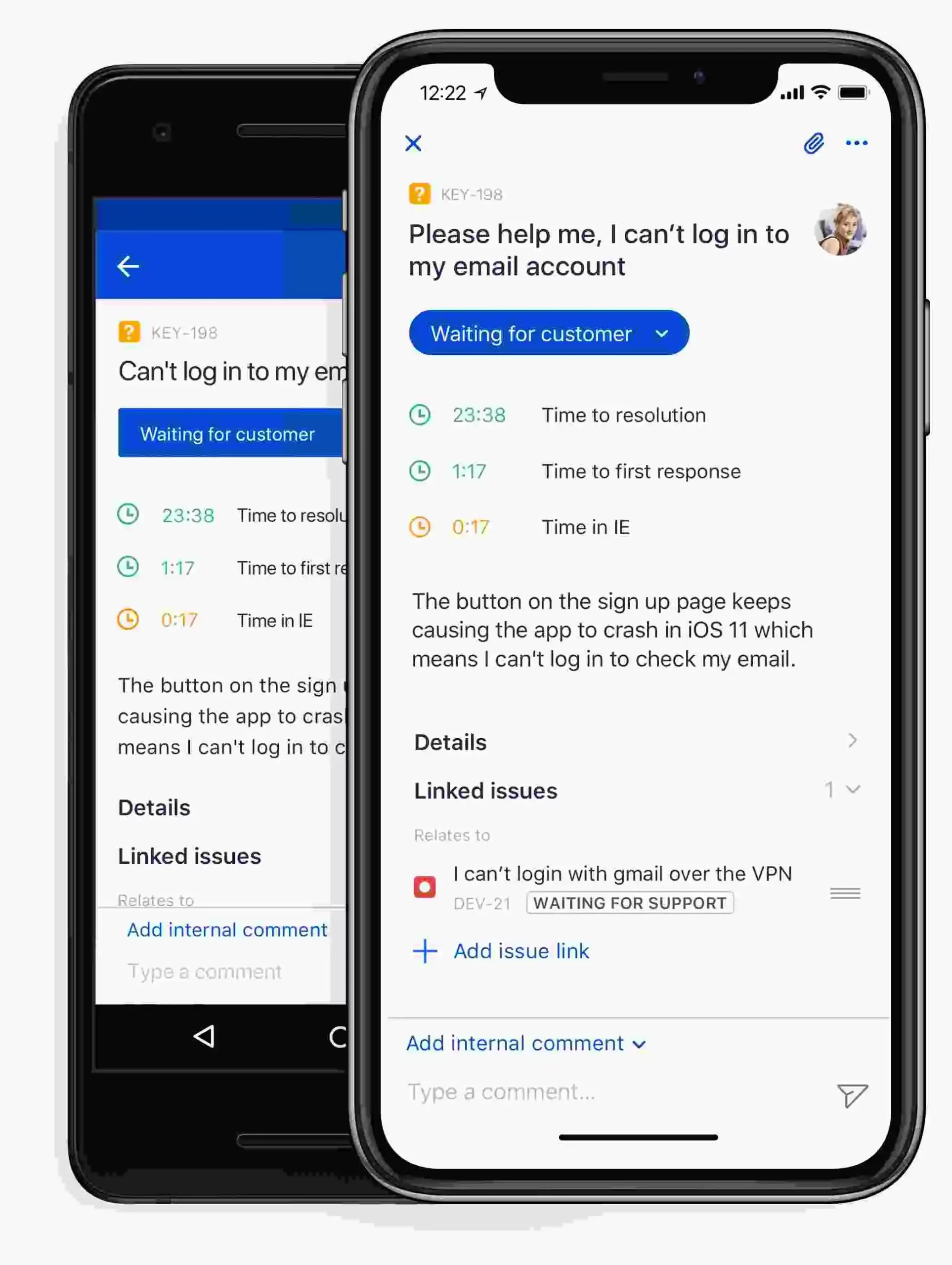 Jira Service Management Mobile App
