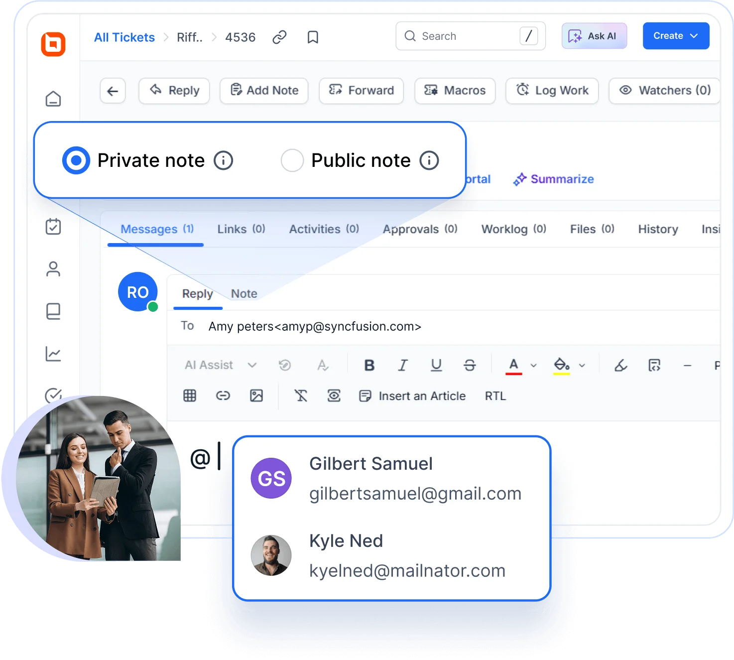 Internal help desk software: Private, collaborative, and productive support solution