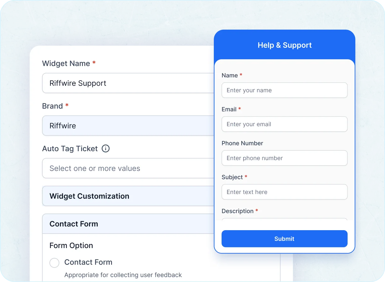 Client portal software lets clients easily submit support requests via multiple channels
