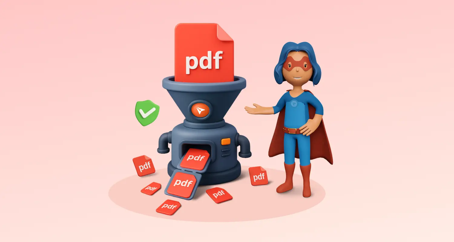Split PDF Online Tool banner image