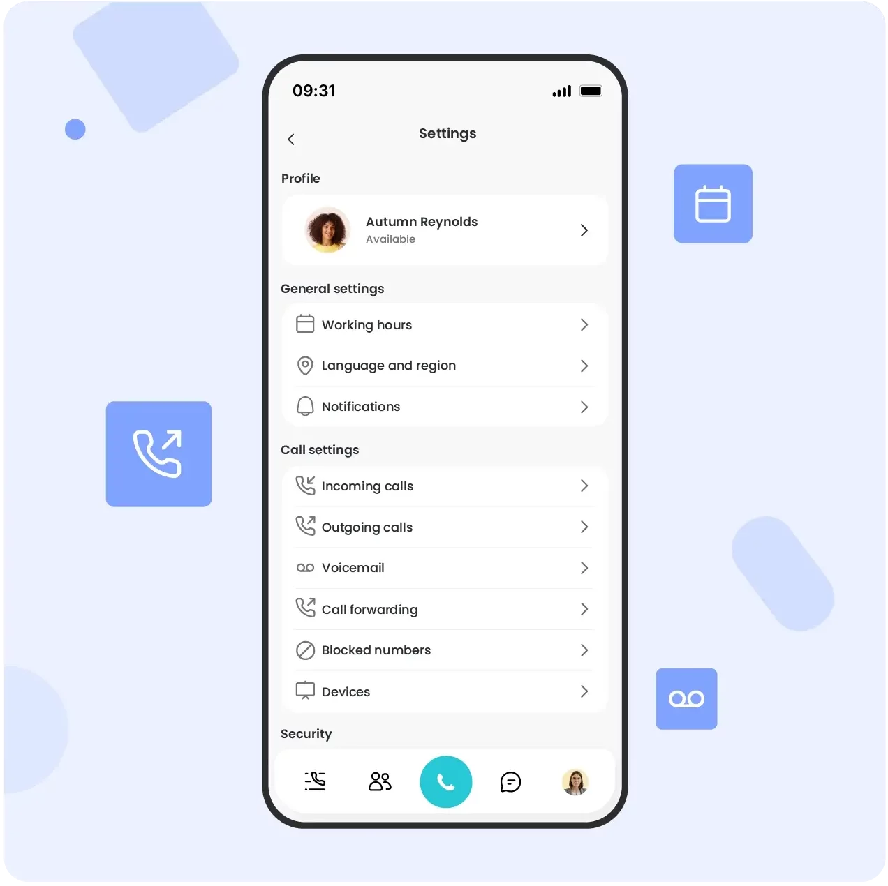 Ringover mobile app