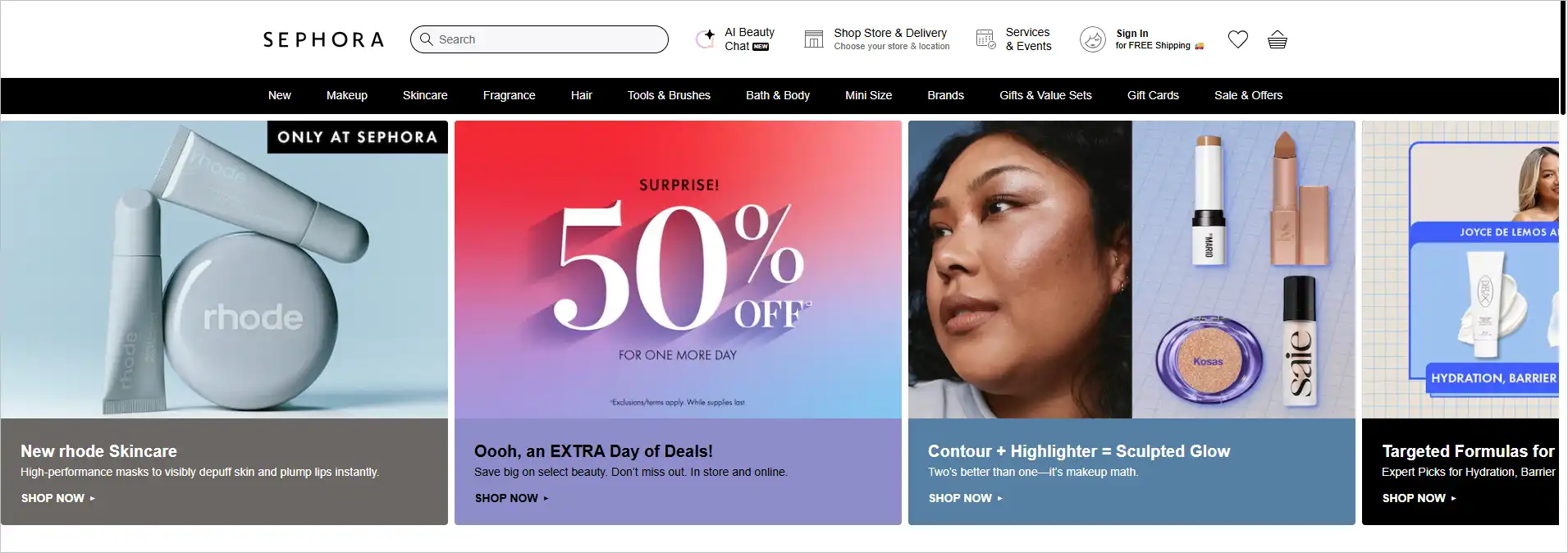 Sephora omnichannel customer experience strategy examples connecting online shopping, loyalty rewards, and personalization.