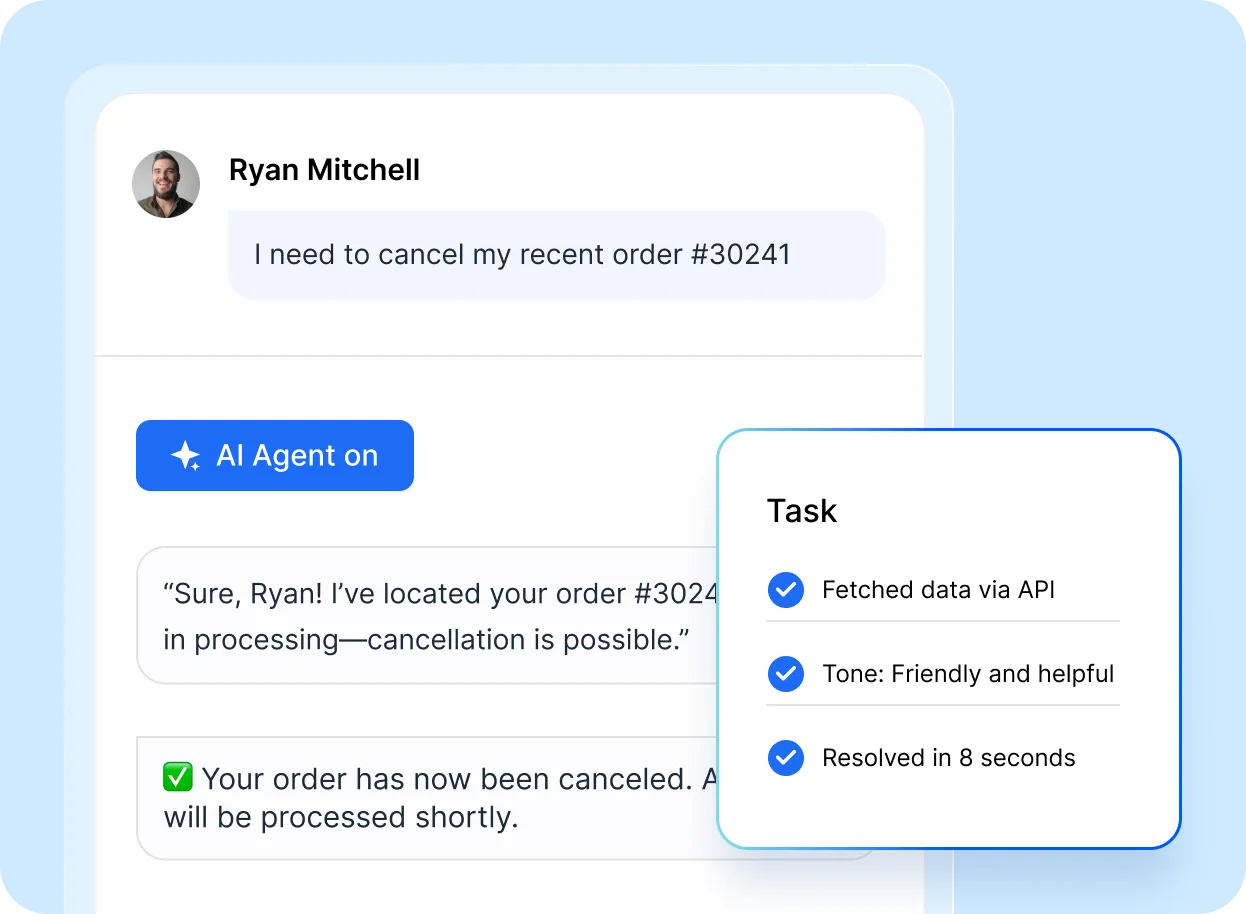 BoldDesk AI agent