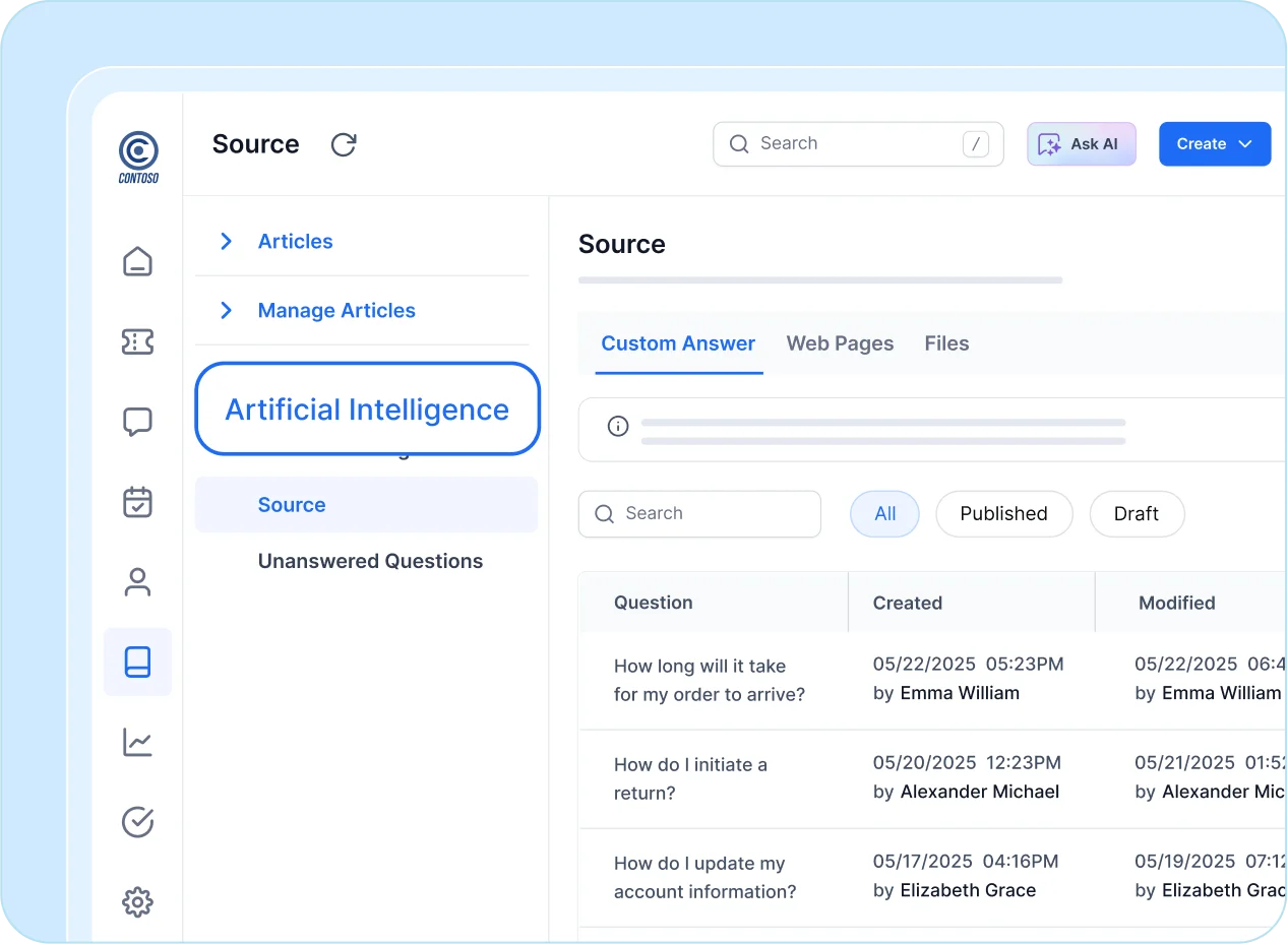 Faster replies, happier customers