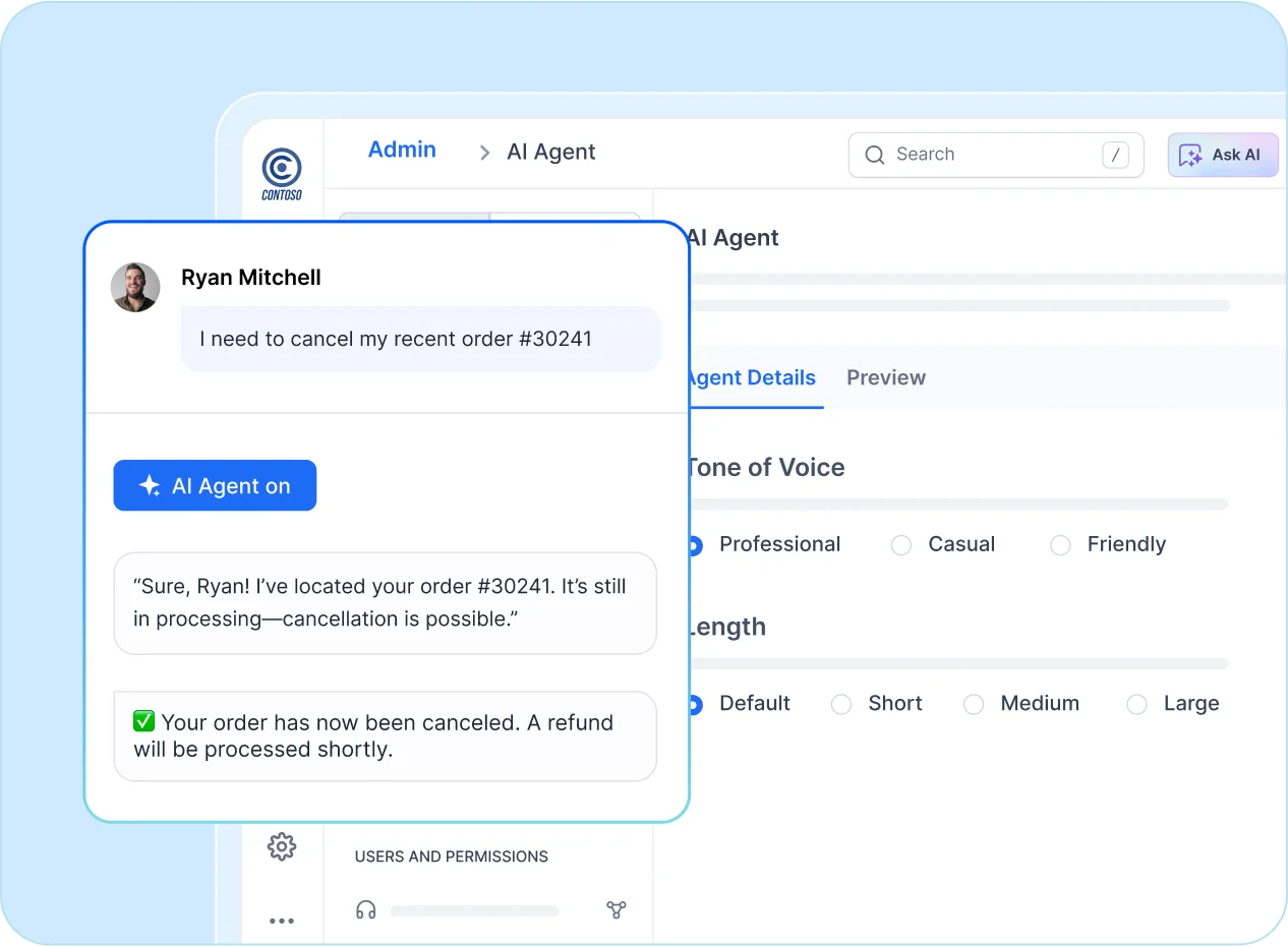 Faster replies, happier customers