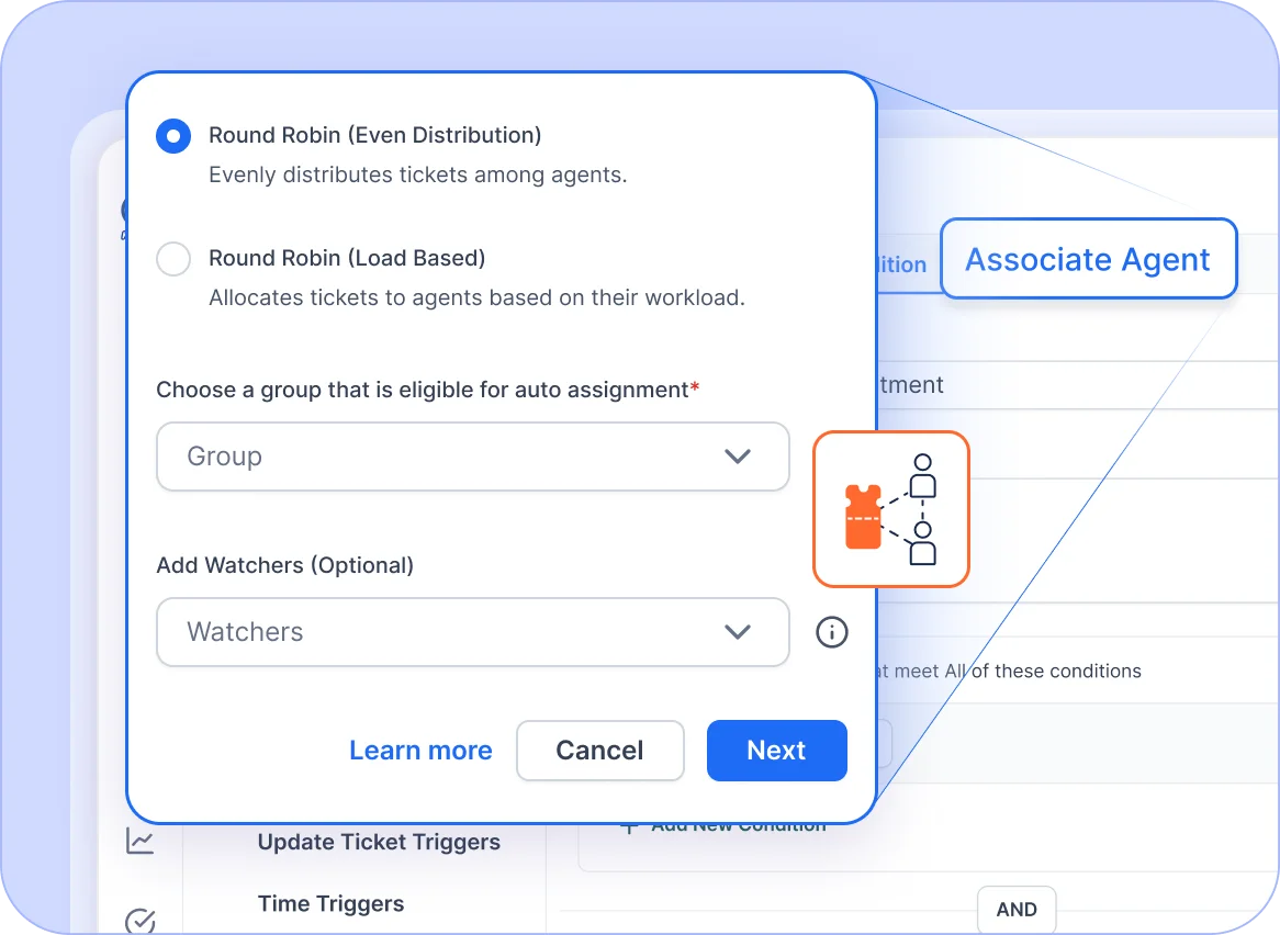 Even distribution in complaint management software using round robin for balanced workload