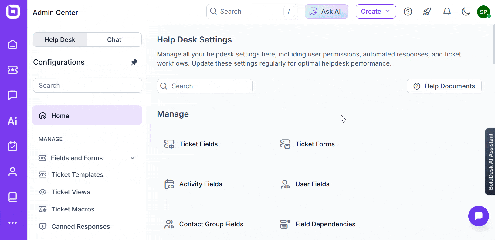 BoldDesk AI 2.0_AI agent