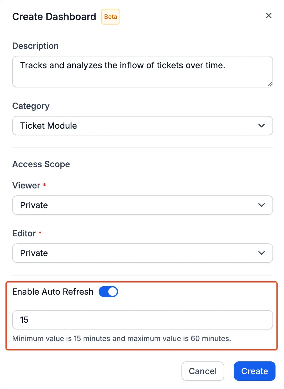 Auto Refresh in Custom time