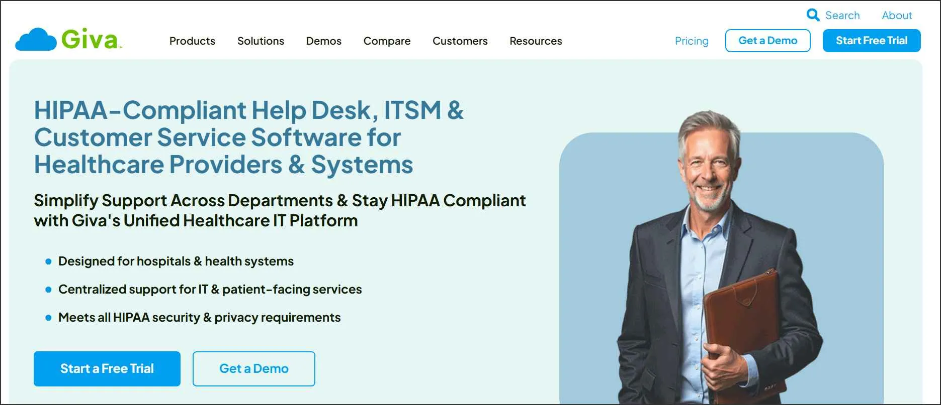 Giva HIPAA-compliant ticketing system