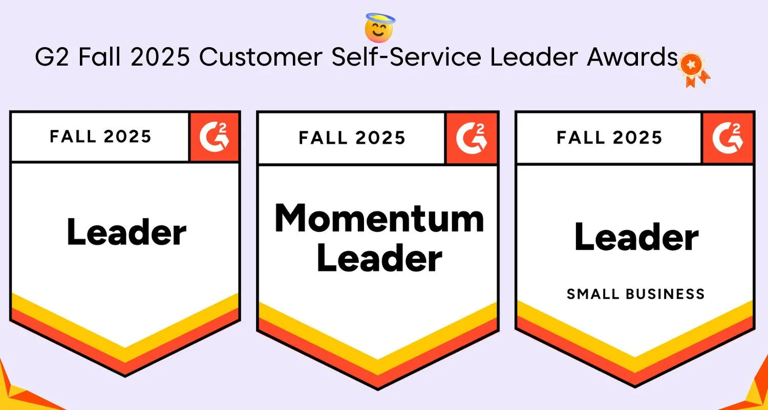 G2 Fall 2025 Customer Self- Service Leadership Awards