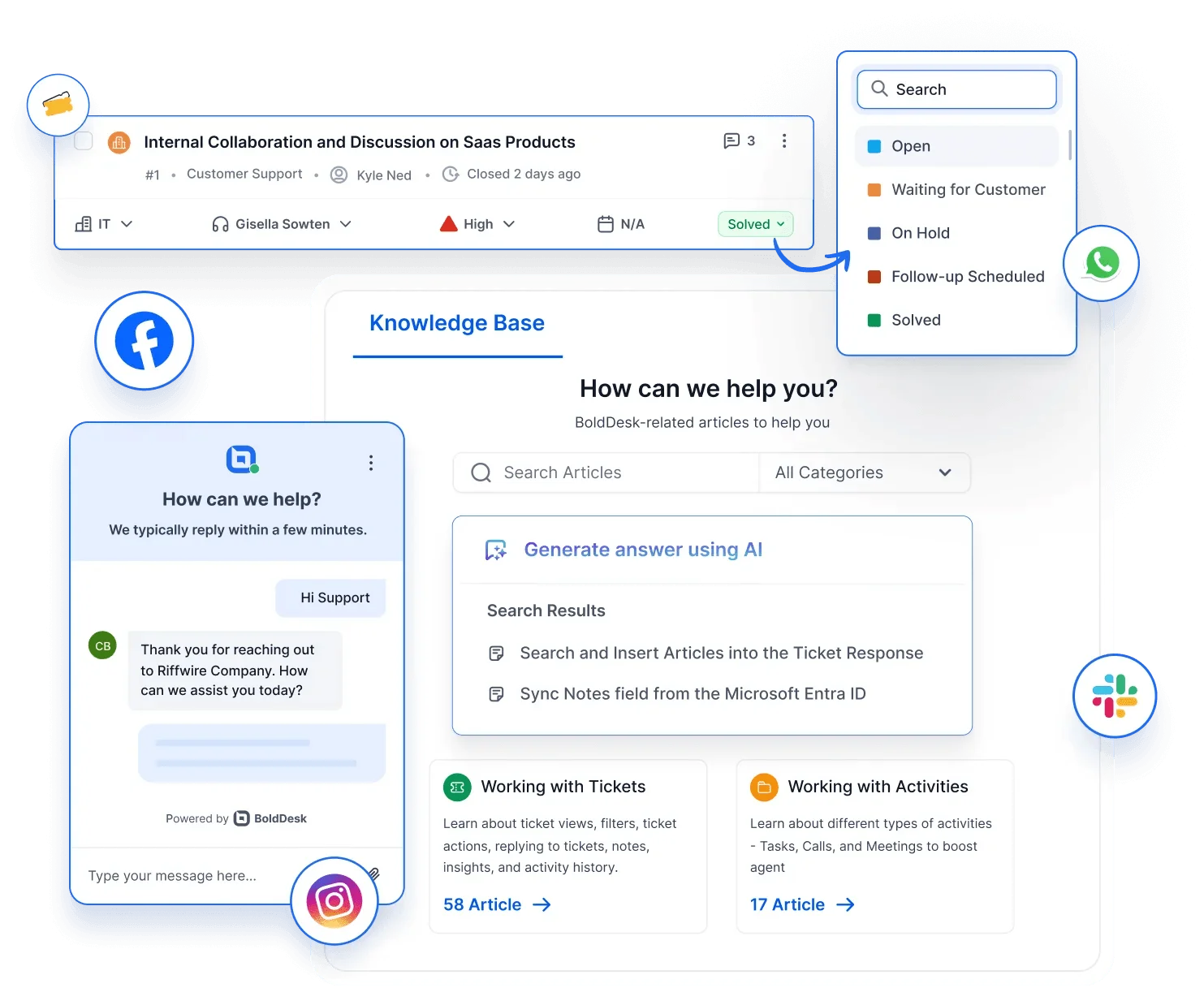 Customer service software with AI tools to manage tickets and collaborate better