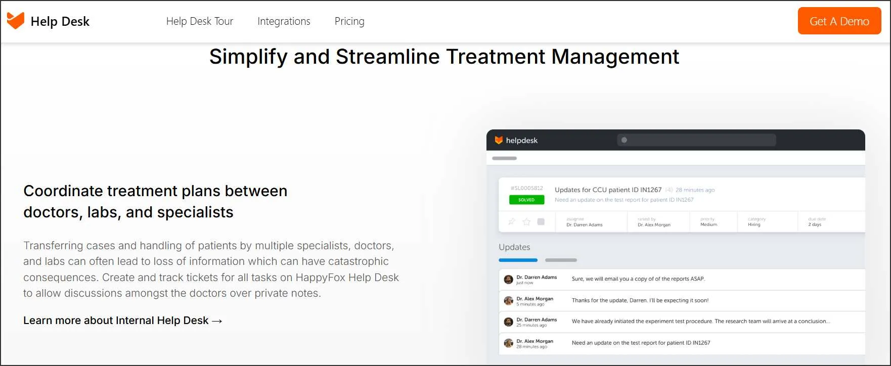 HappyFox HIPAA-compliant help desk