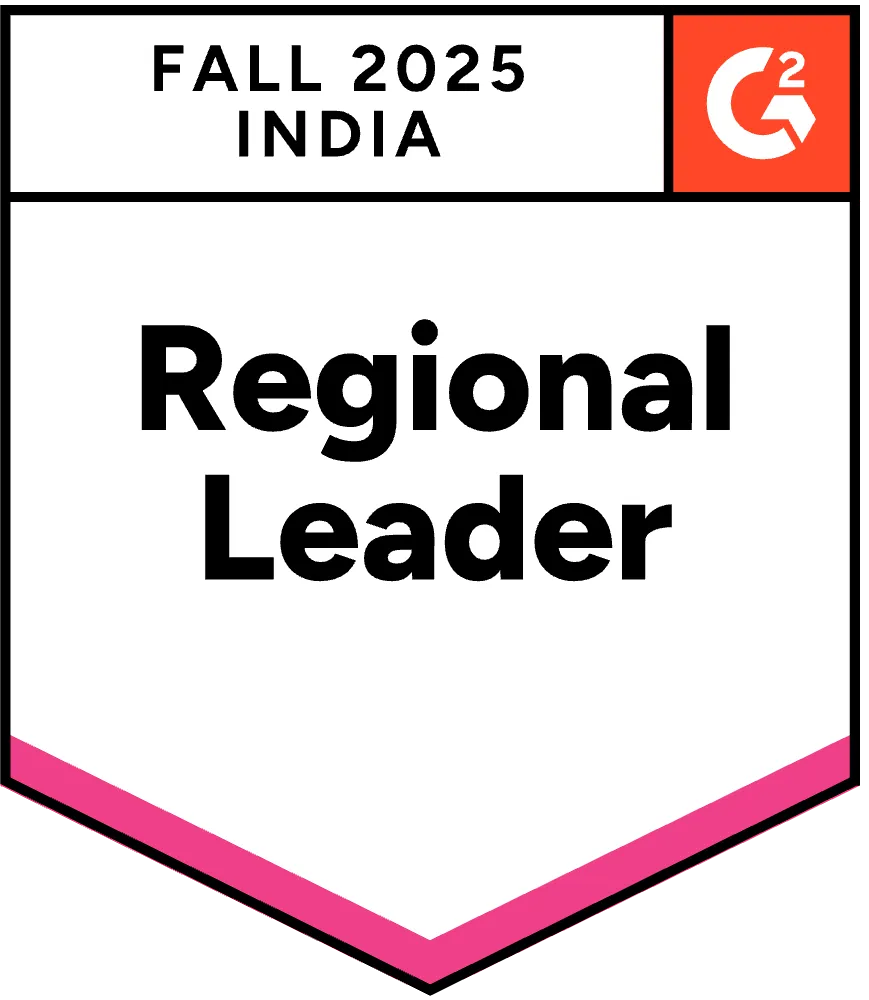 G2 Fall 2025 Shared Inbox India Regional Badge