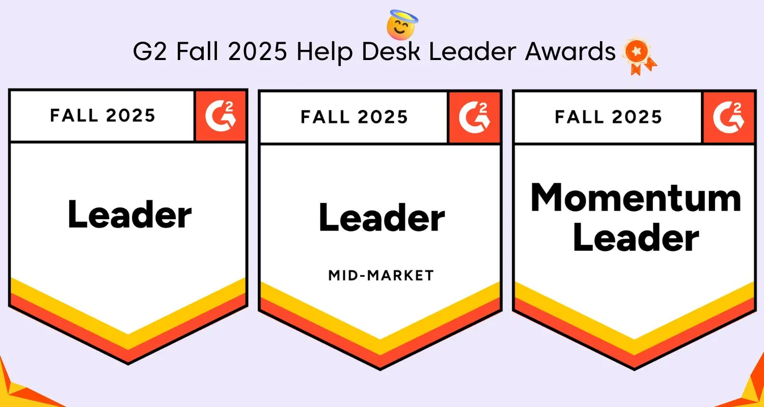BoldDesk G2 Fall 2025 Reports: Delivering Help Desk Excellence