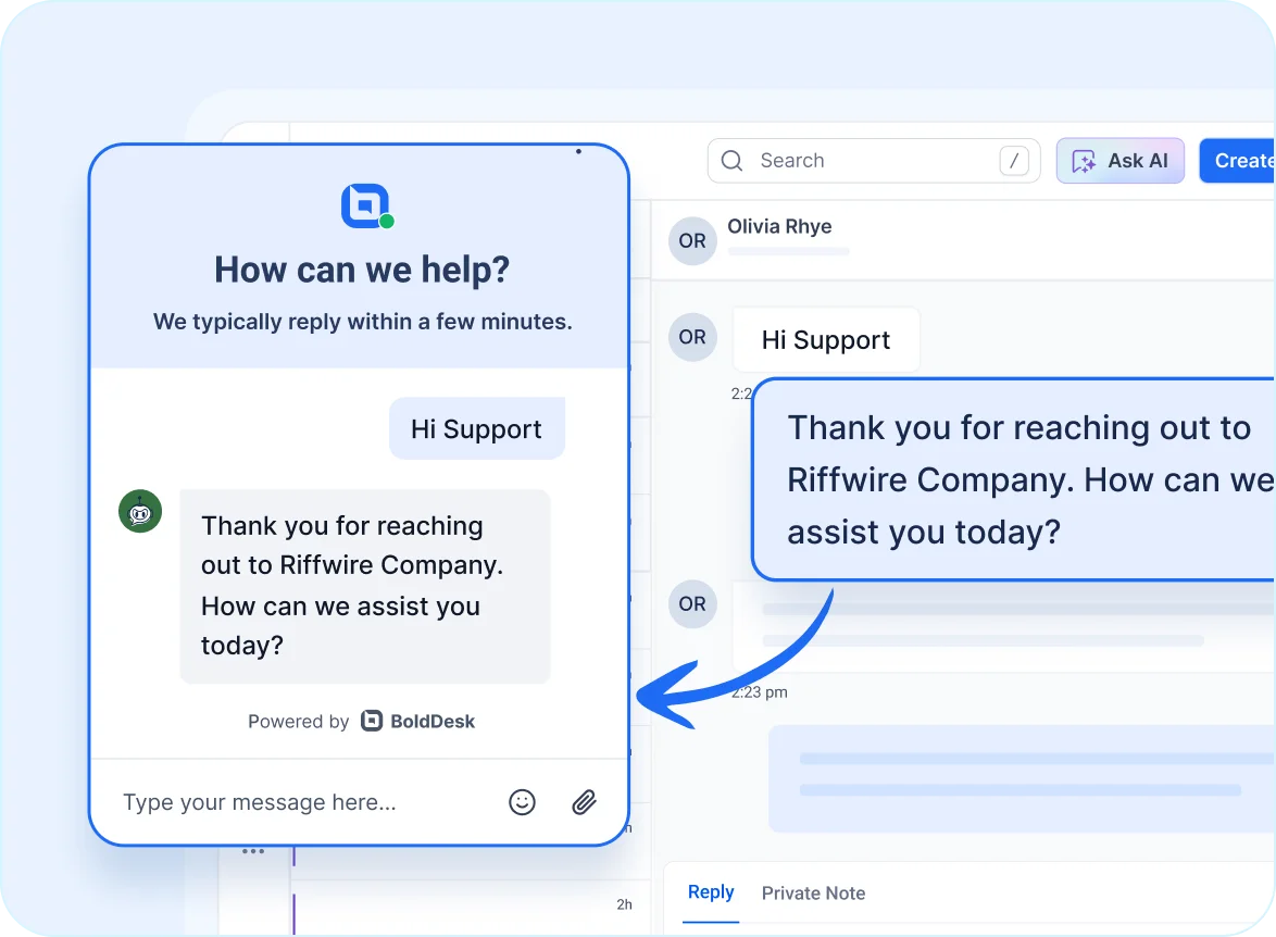 Help desk for entertainment with live chat, AI handoff, and instant support for fan events.