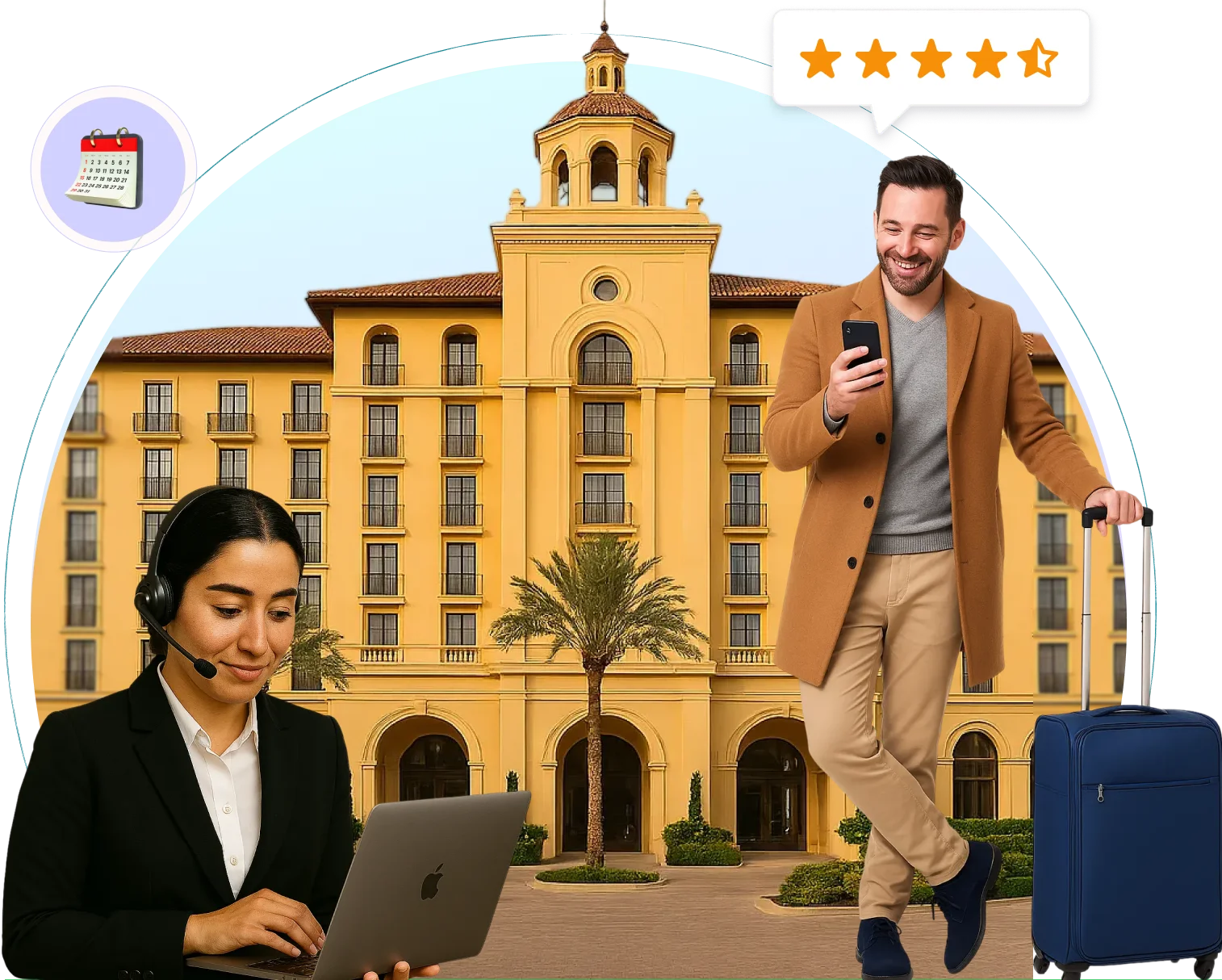 Hospitality help desk software enabling customer service in hospitality industry with seamless support.