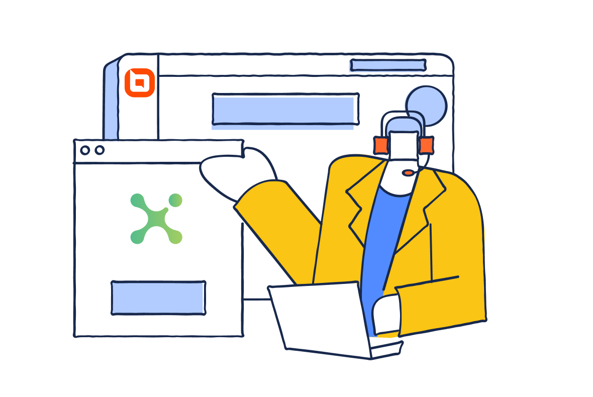 Support agent using BoldDesk with Exotel calling interface, representing Exotel integration for customer calls.
