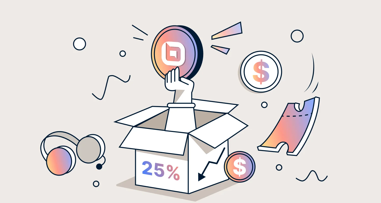 Cut support costs by 25%