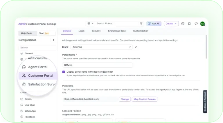 How to Customize Your BoldDesk® Customer Portal