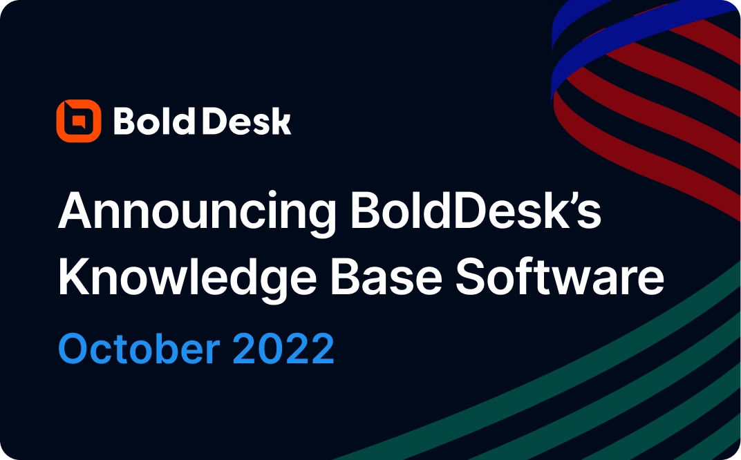 Knowledge Base Software Launched | BoldDesk